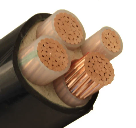 Низкое и высокое напряжение, малодымный и безгалогеновый медный/электрический кабель с изоляцией из сшитого полиэтилена, бронированный электрический силовой кабель Swa